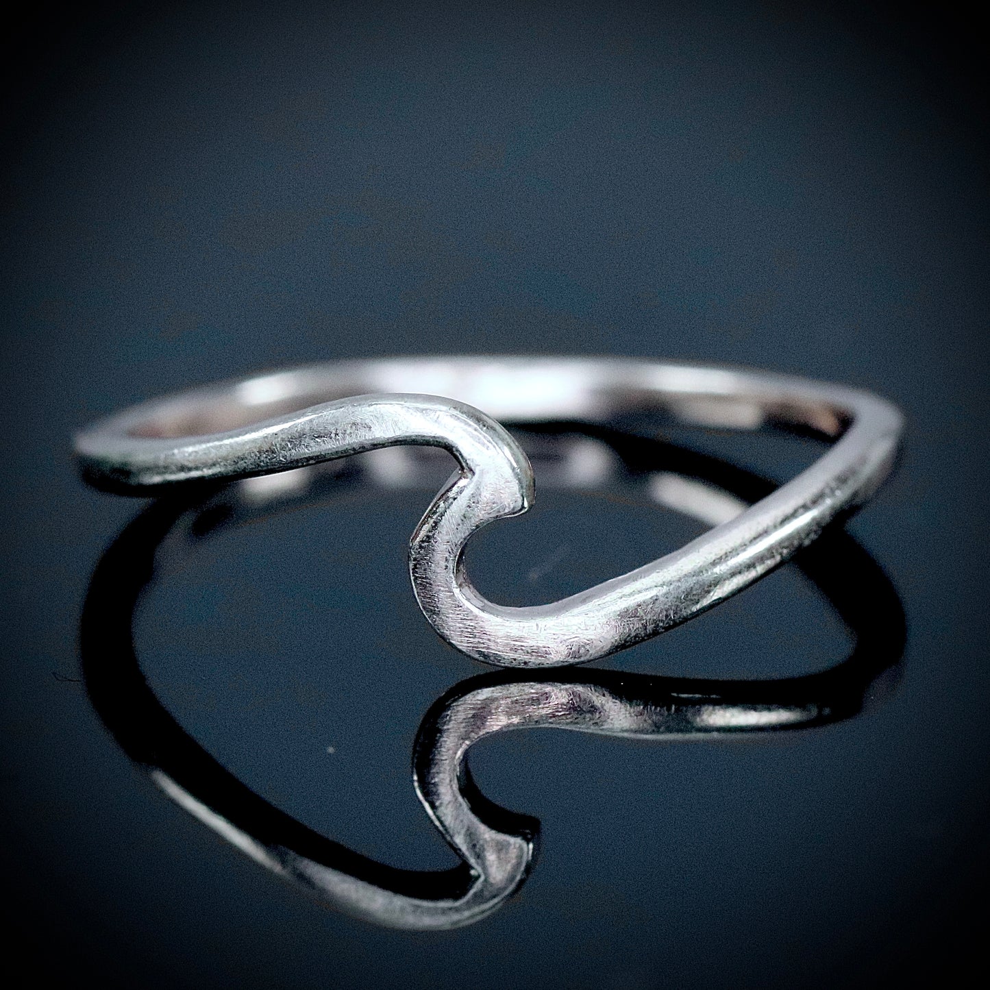 Sterling Silver Wave Ring
