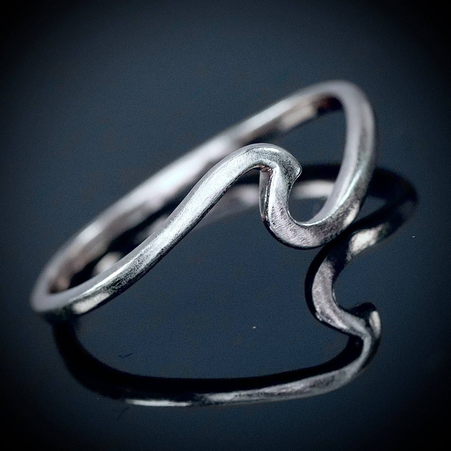 Sterling Silver Wave Ring