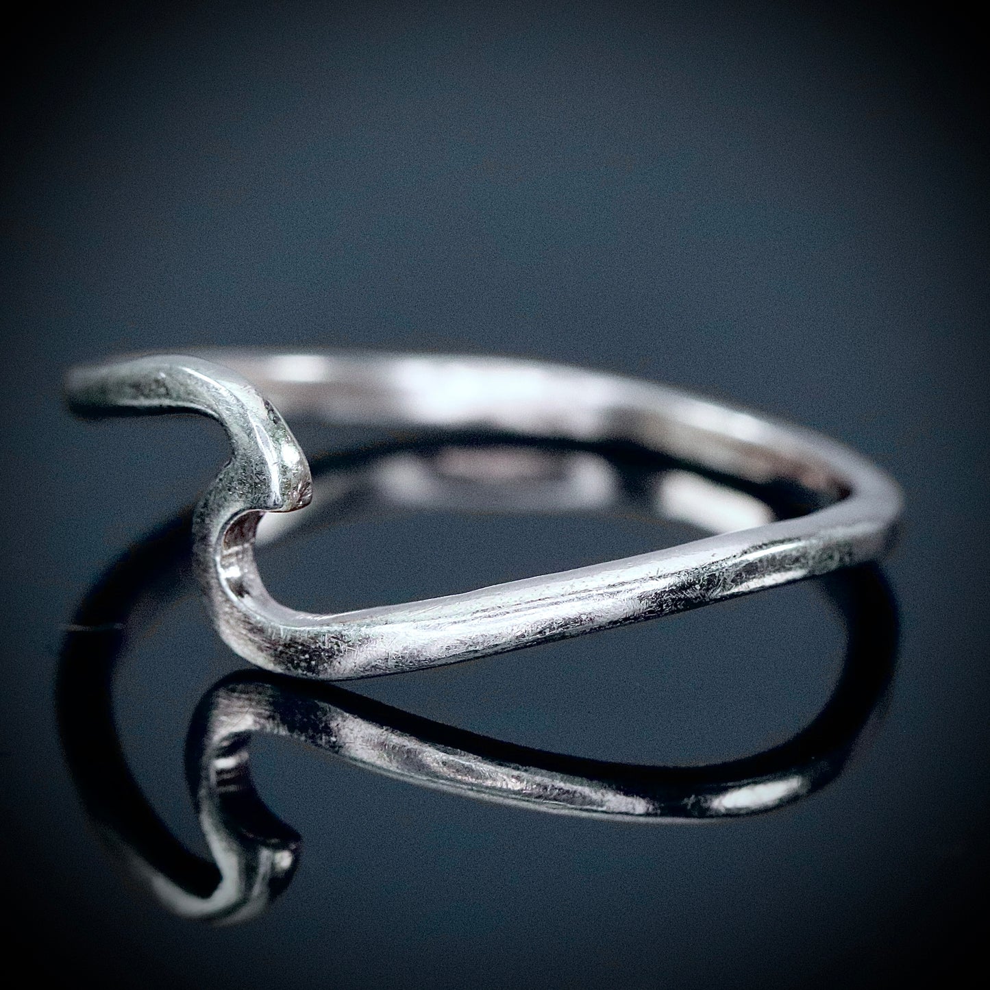 Sterling Silver Wave Ring