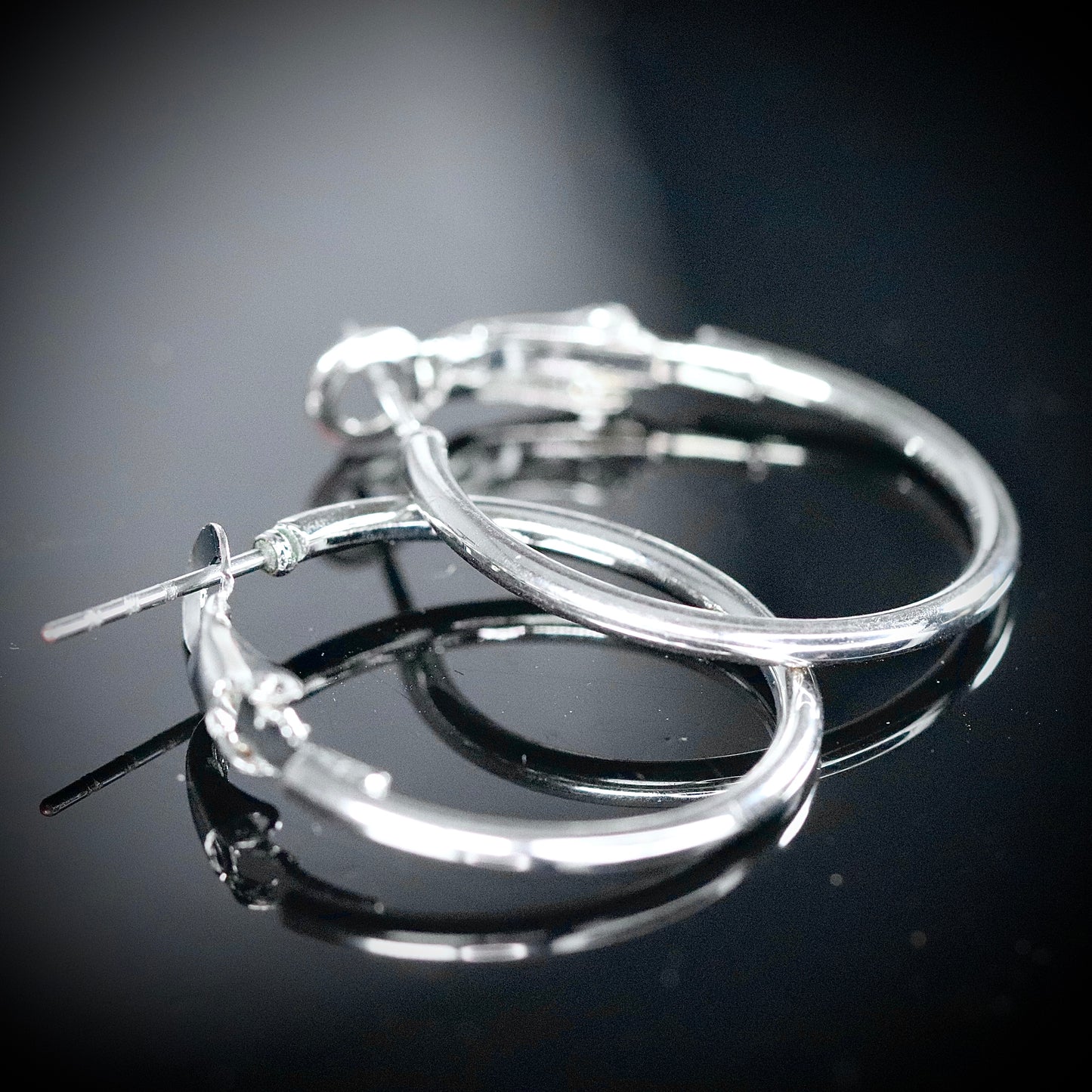 Sterling Silver Hoops