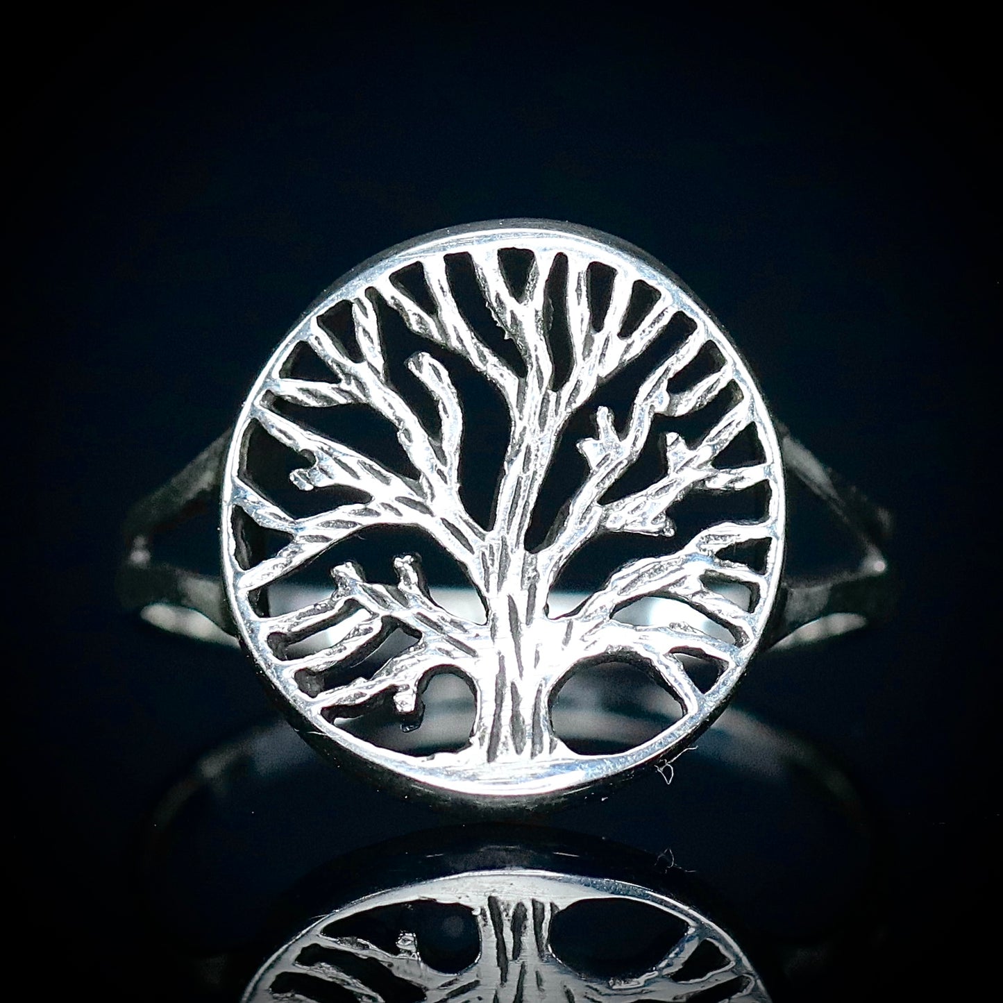 Sterling Silver Tree of Life Ring