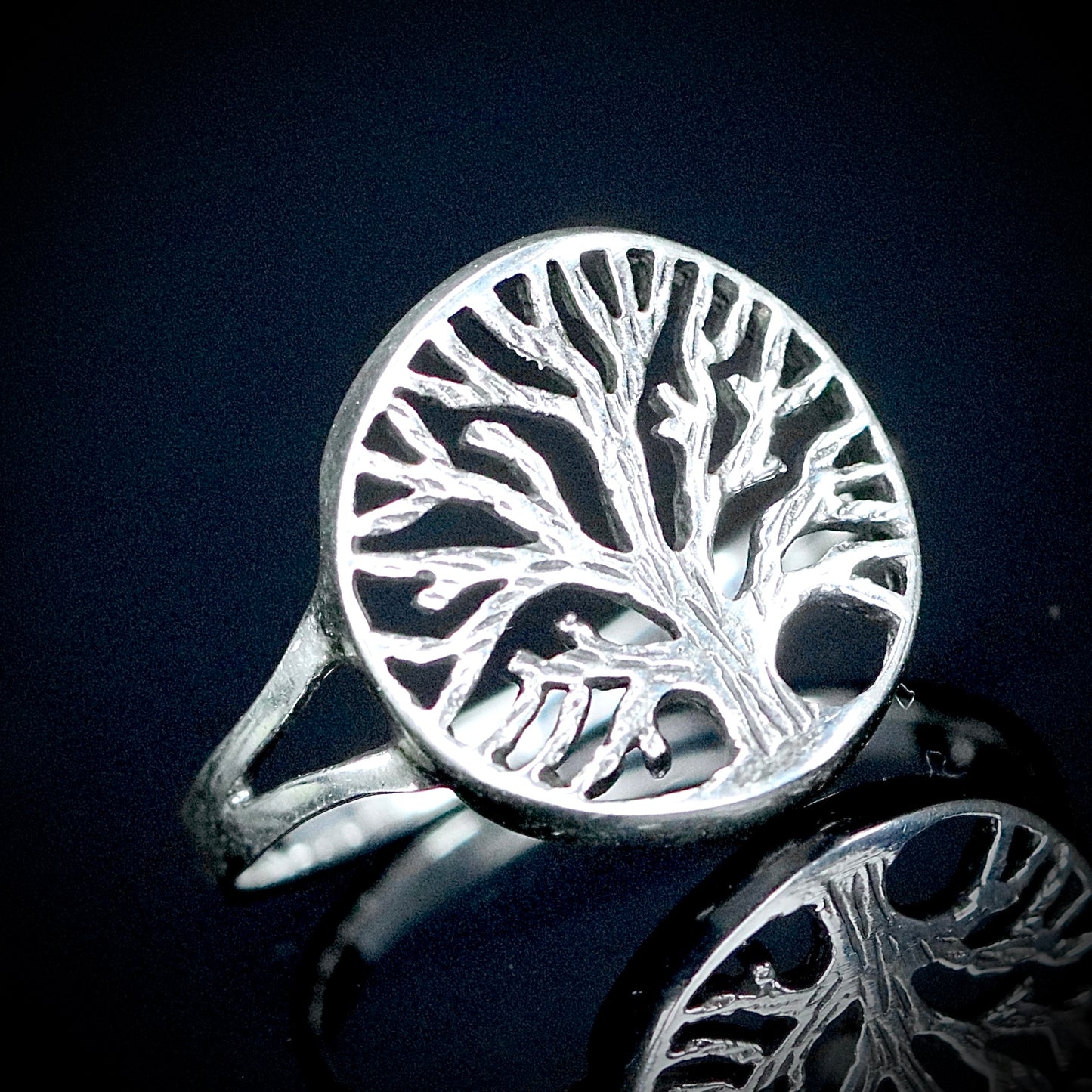Sterling Silver Tree of Life Ring