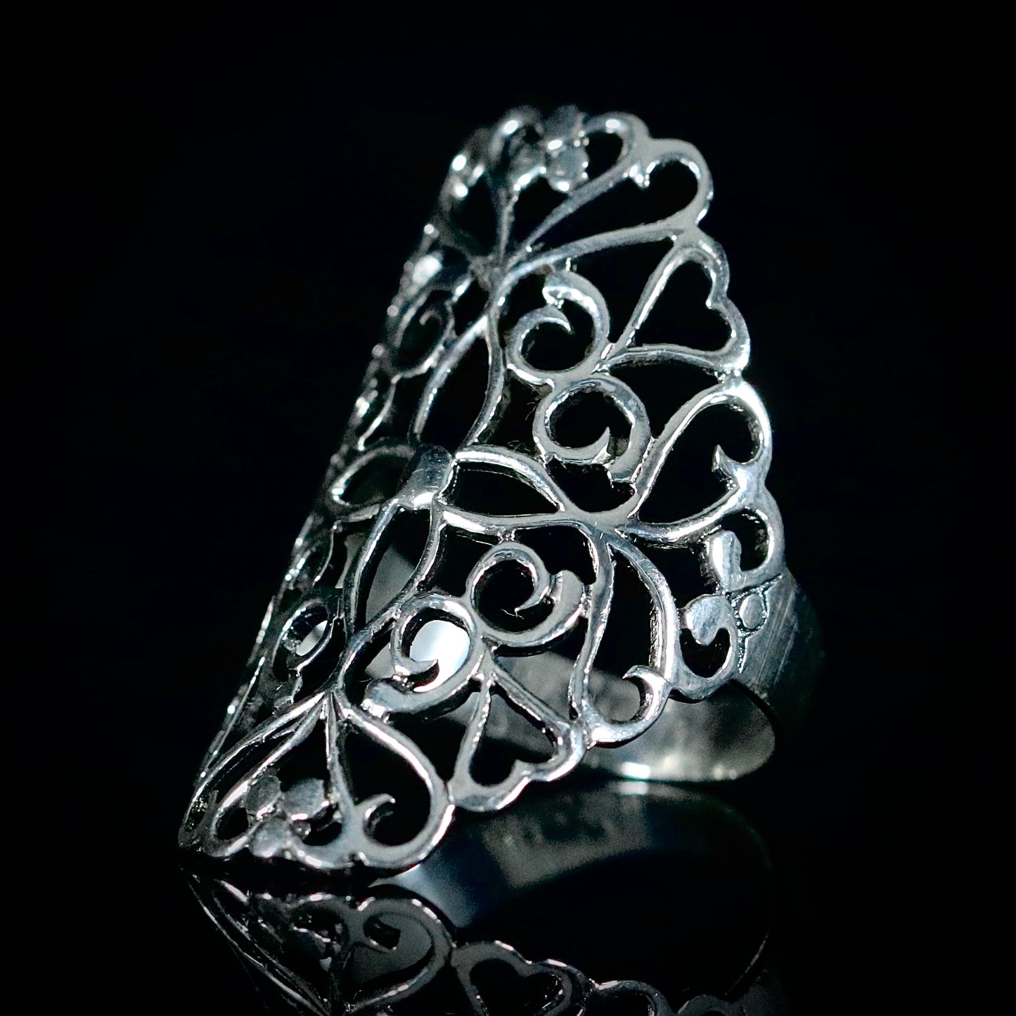 Sterling Silver Filigree Ring