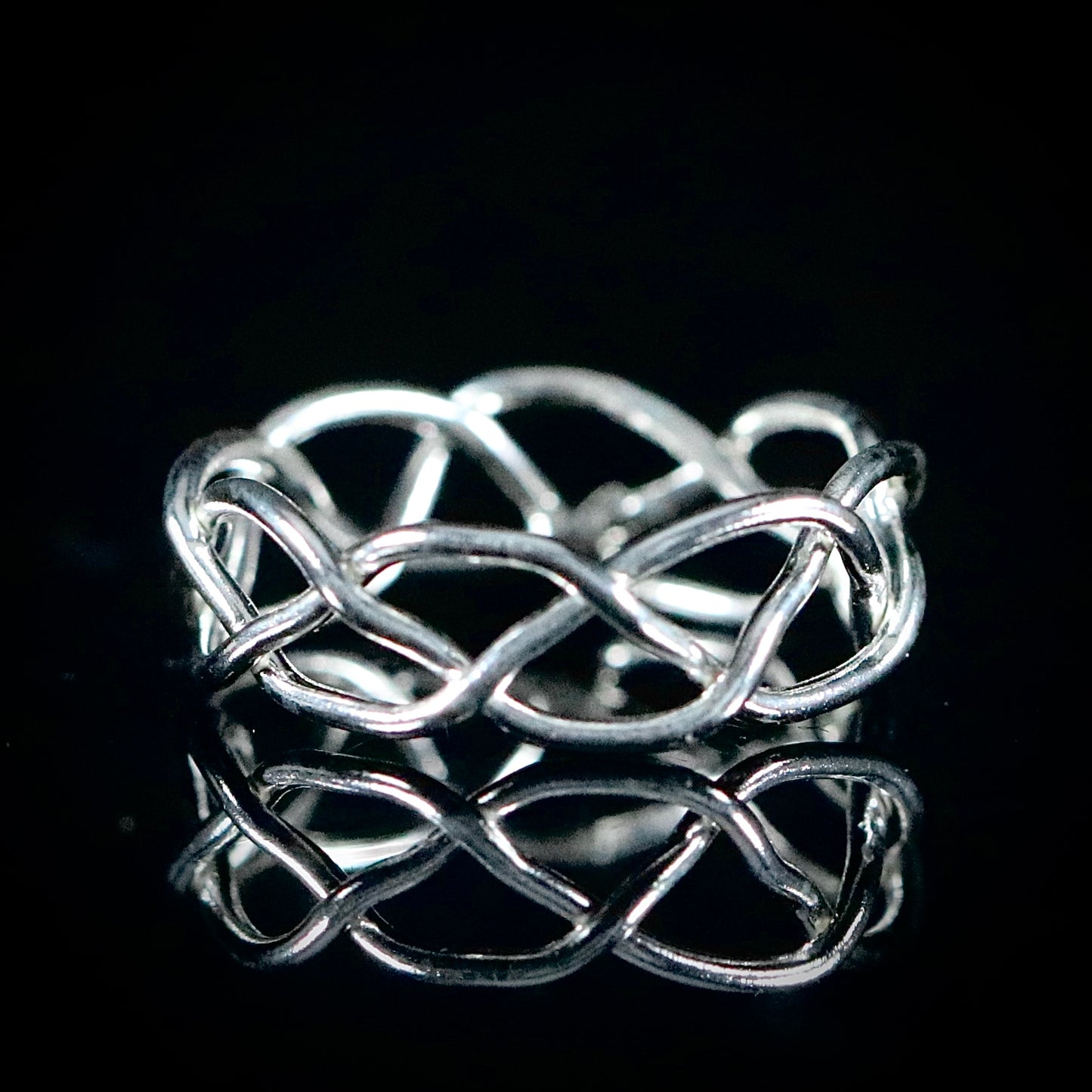 Sterling Silver Weave Band