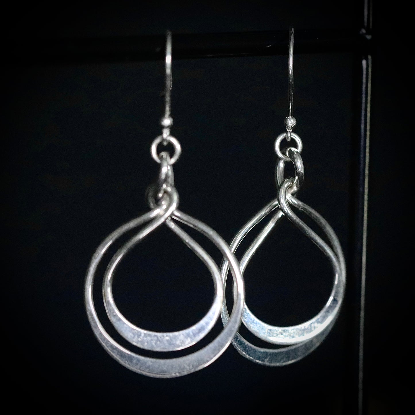 Sterling Silver Wavey Earrings