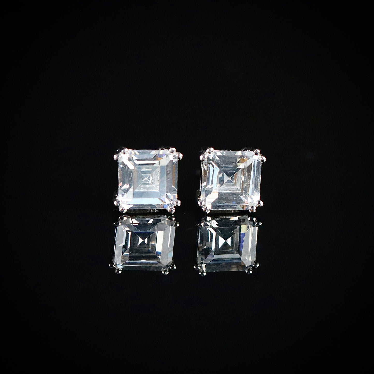 Sterling Silver CZ Studs