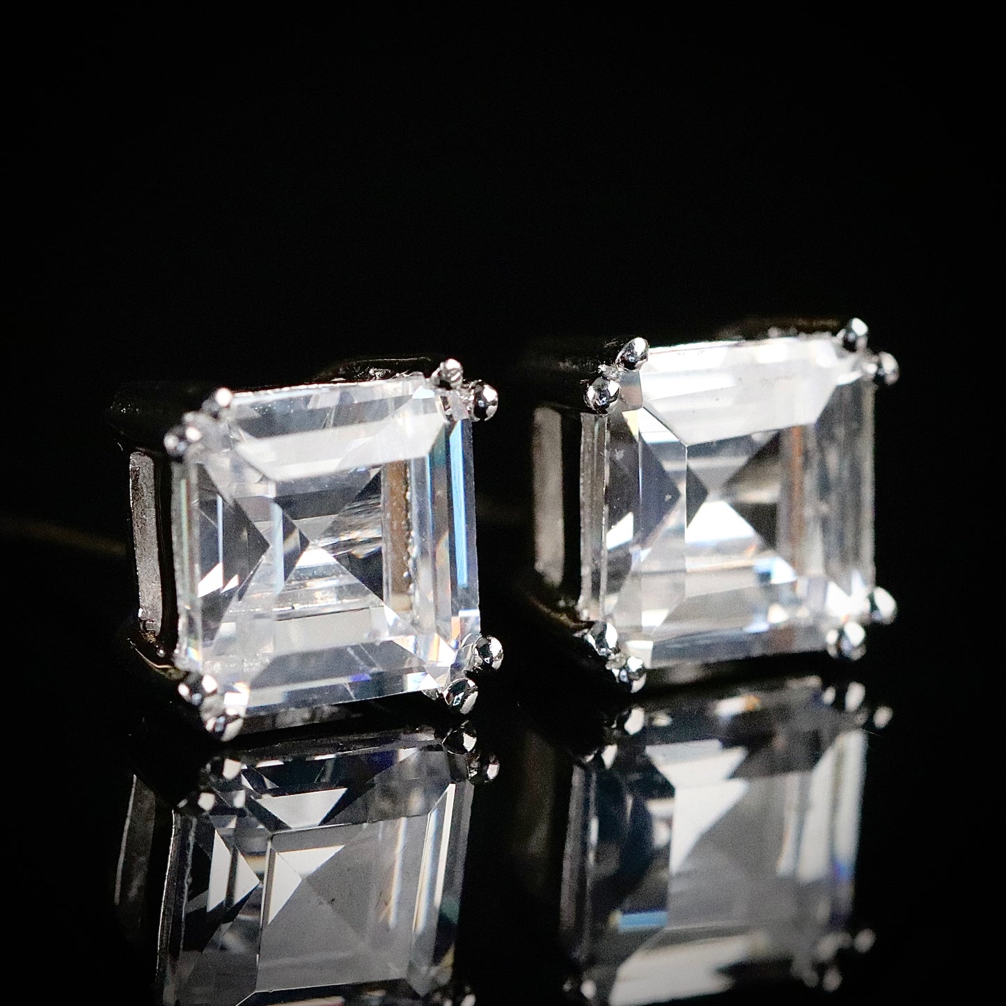 Sterling Silver CZ Studs